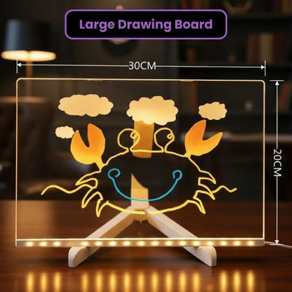 🎄Last 3 Hours – 70% Off   Glow  Drawing   Board