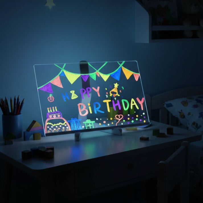 🎄Last 3 Hours – 70% Off   Glow  Drawing   Board