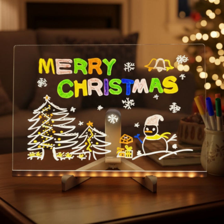 🎄Last 3 Hours – 70% Off   Glow  Drawing   Board